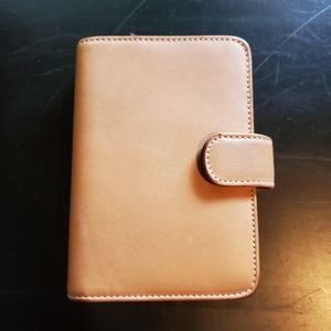 Coach leather day planner